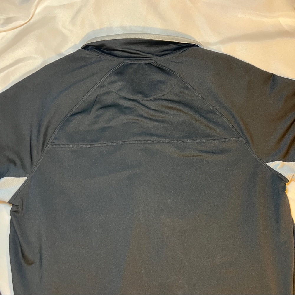 Fila Men’s Black and Gray Zip Top Performance Pullover Size‎ Large - Picture 14 of 15
